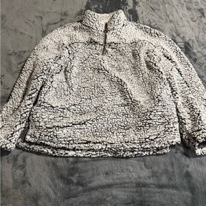 Thread & Supply Gray Sherpa Jacket